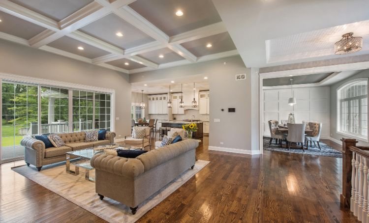 Hardwood floors in a rental property - ECF