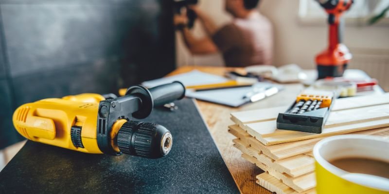 A man working on a fix and flip property - ECF