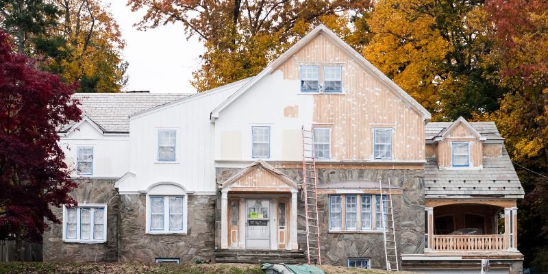 A fix and flip property mid-renovation - ECF