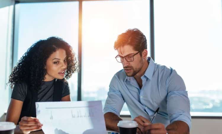 A property investor discussing a full doc loan with a lender - Express Capital Financing