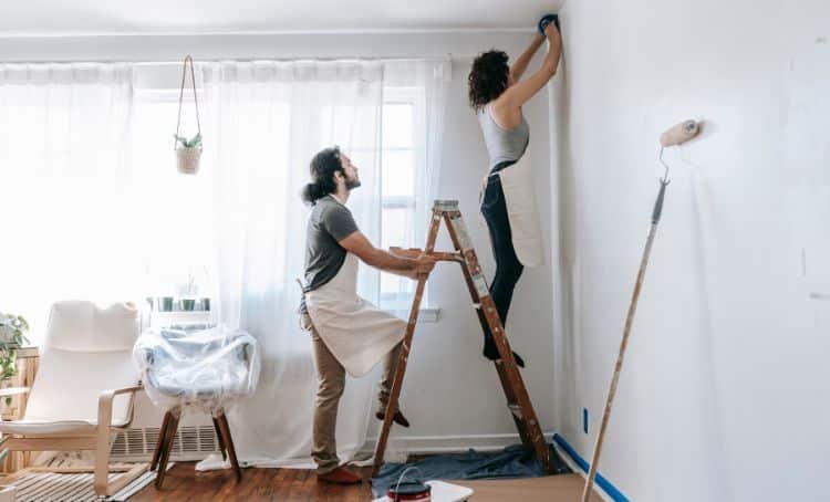 A couple house flipping a home - Express Capital Financing