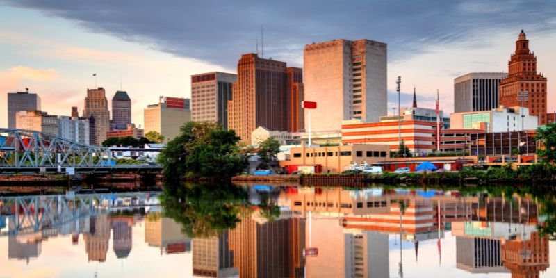 New Jersey view from the river - ECF