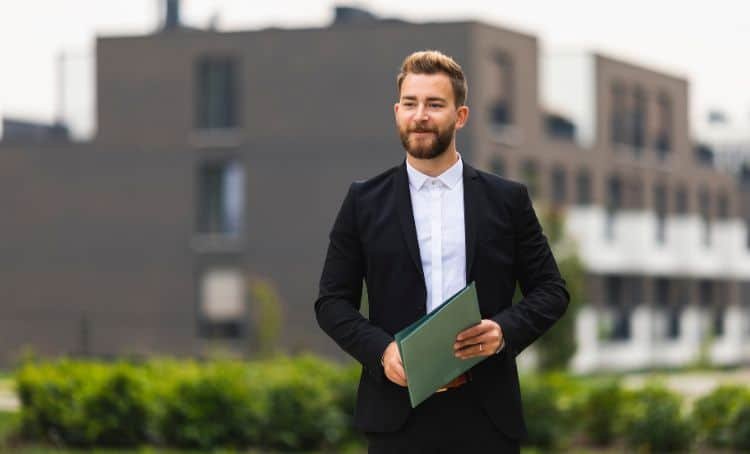 A real estate investor having just secured a dscr loan with Express Capital Financing