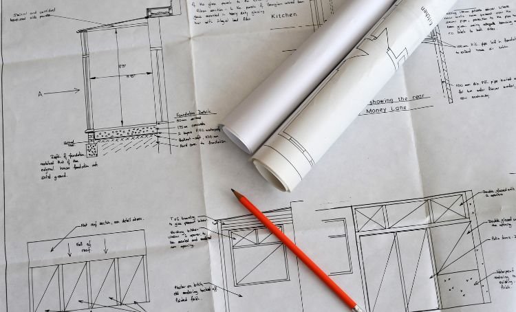 A ground up construction design blueprints - Express Capital Financing