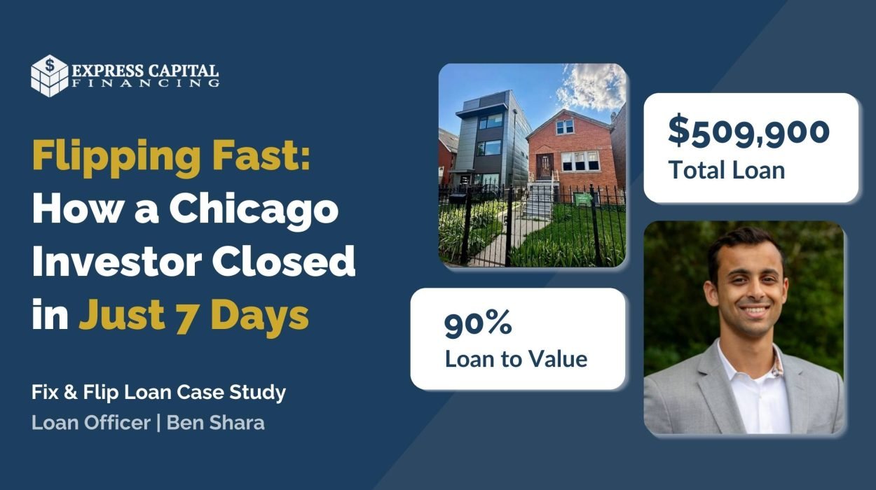 Flipping Fast: How a Chicago Investor Closed in Just 7 Days - case study summary graphic