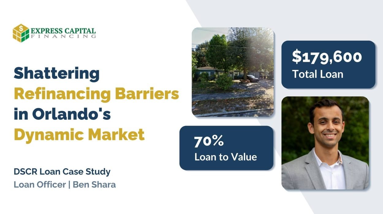 Shattering Refinancing Barriers in Orlando's Dynamic Market - case study summary graphic